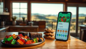 THC edibles delivery Marin County