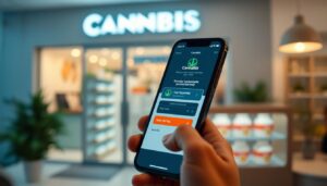 contactless cannabis ordering