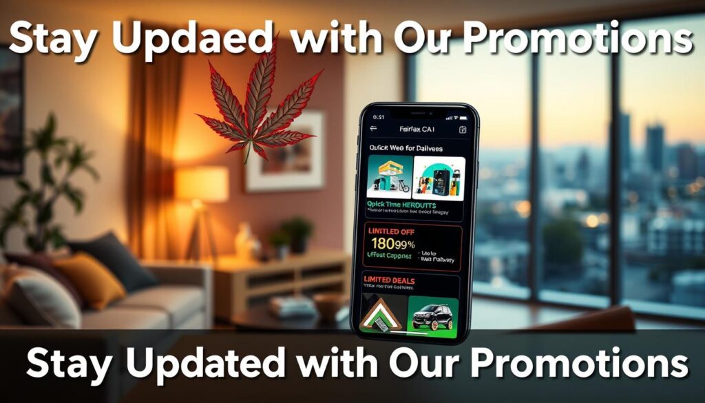online weed ordering Fairfax CA promotions