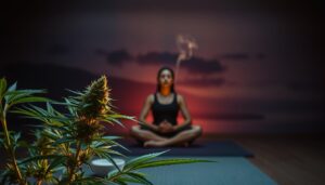 How cannabis enhances meditation